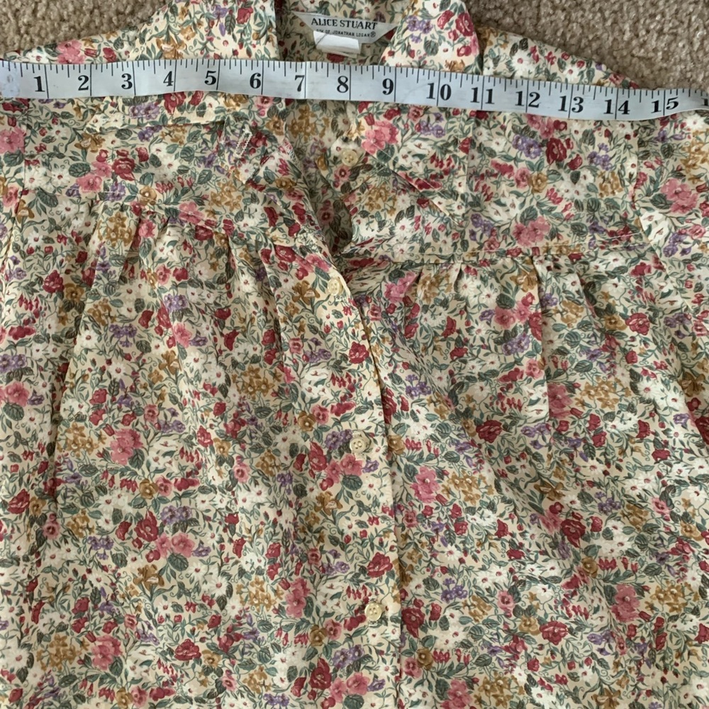 Vintage Alice Stuart button down shirt - Picture 7 of 9